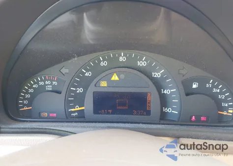 2004 Mercedes-Benz C 240 z USA, uszkodzony, nr VIN WDBRF61J84E016664